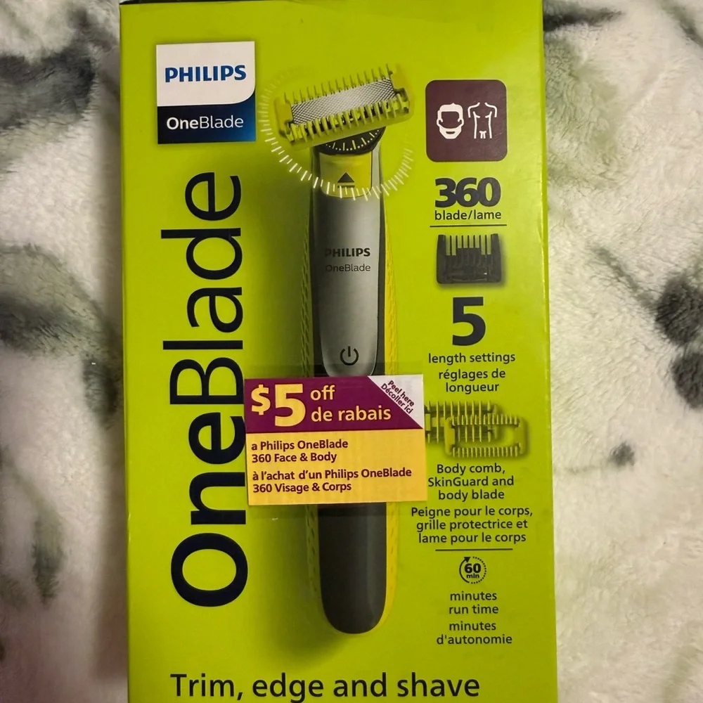 Philips OneBlade 360 Trimmer - Green and Black - Picture 2 of 3